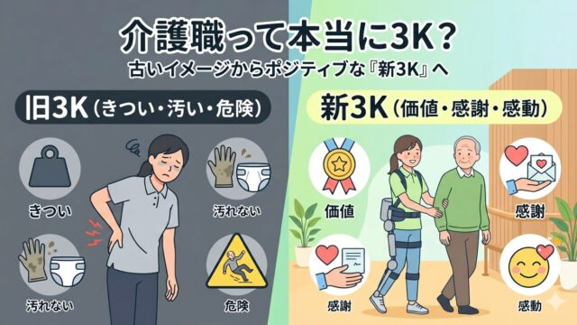 介護職新3K
