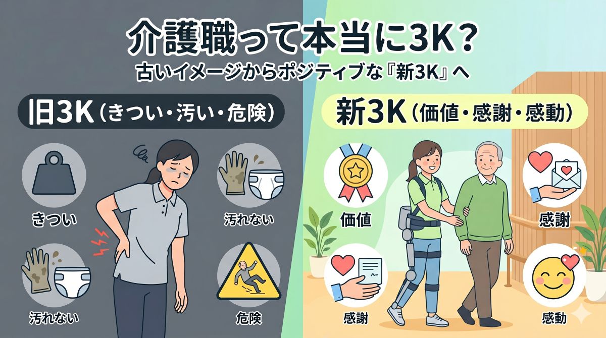 介護職新3K