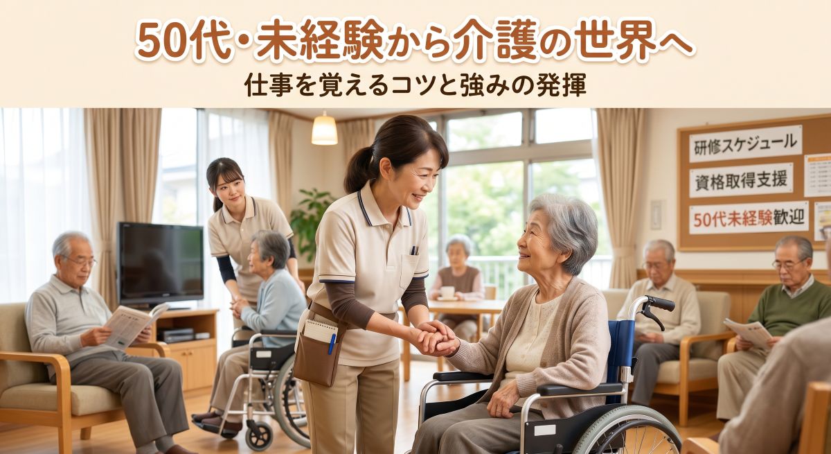 50代未経験からの介護職
