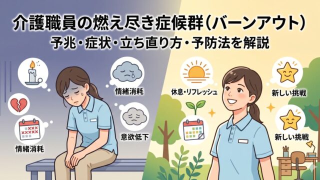 介護職のバーンアウト
