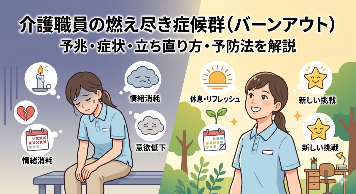 介護職のバーンアウト