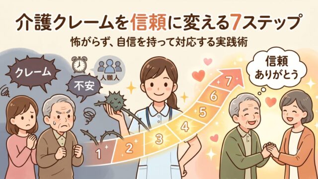 介護職のためのクレーム対応ガイド：苦情を信頼に変える実践術