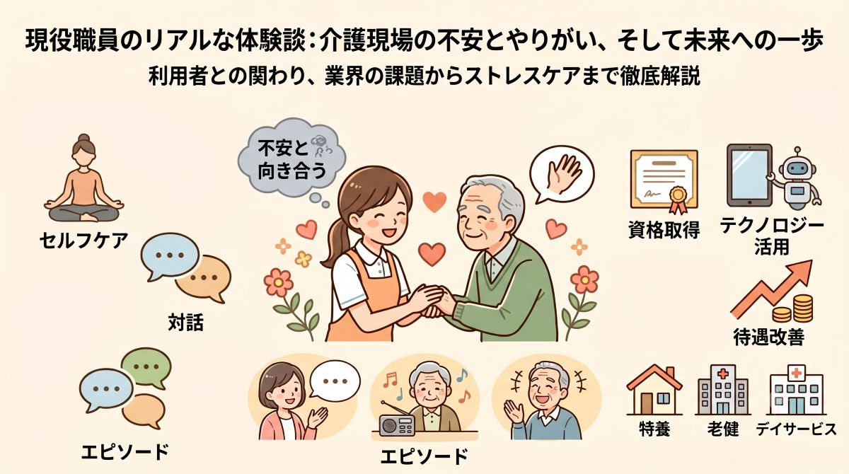 介護職が不安に感じること