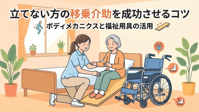立てない人の移乗介助