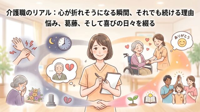 介護職で心が折れる瞬間～それでも続ける理由～