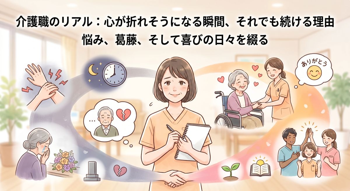 介護職で心が折れる瞬間～それでも続ける理由～