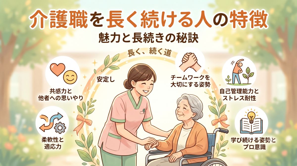 介護職が続く人の特徴