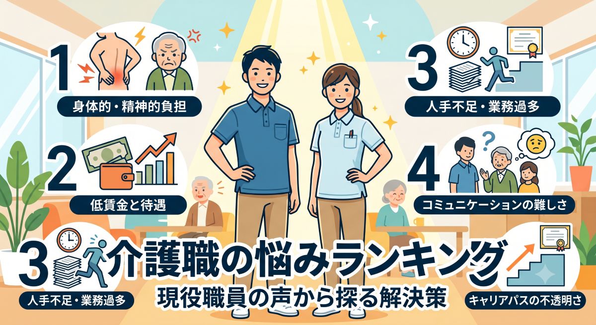 介護職の悩み