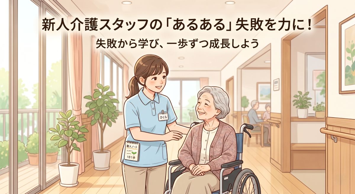 新人介護職の失敗