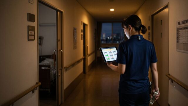 介護職の夜勤ワンオペ問題の実態とリスク｜過酷な現場を改善するための対策とは